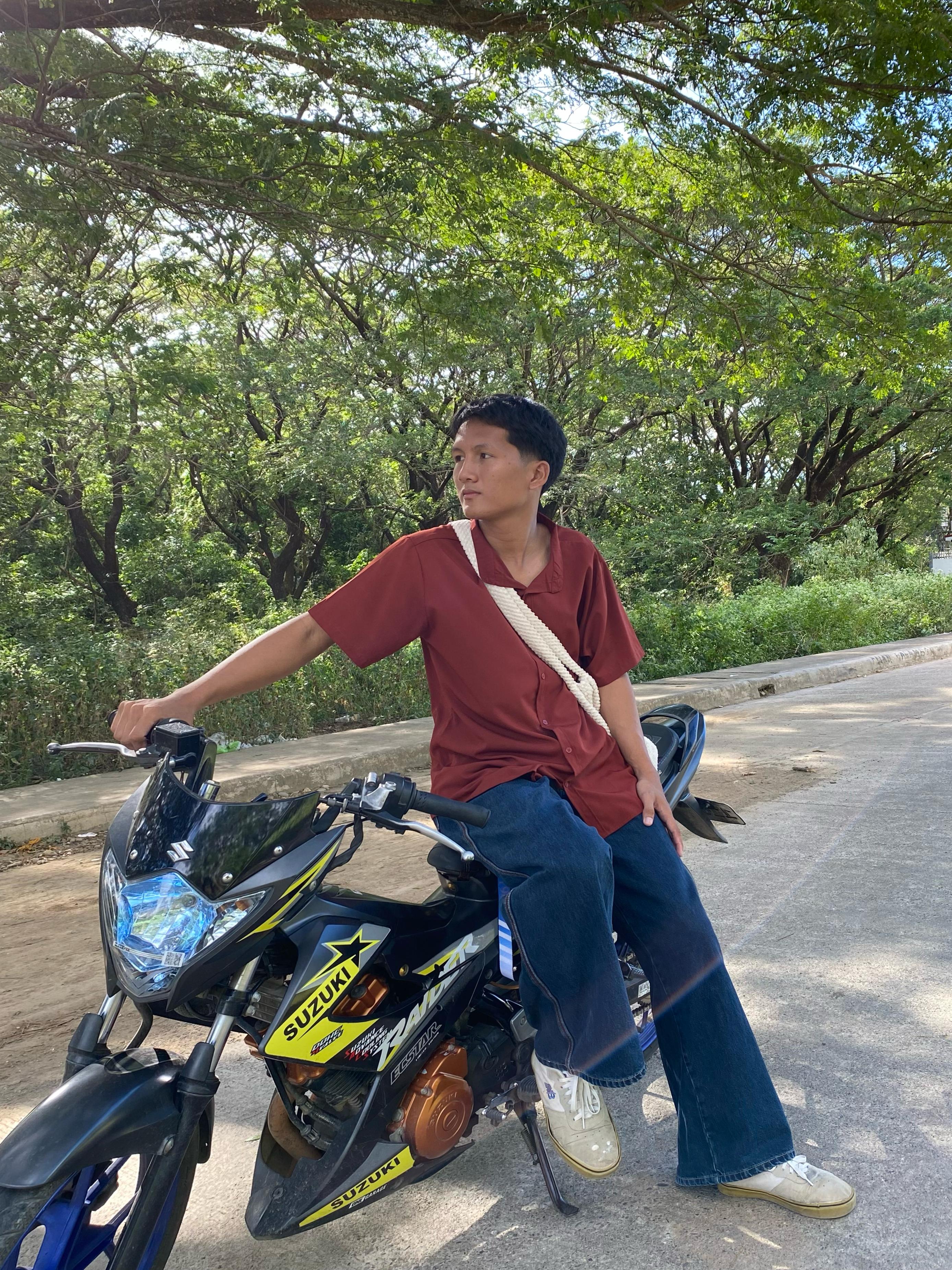 Christian Jay's Motorbike